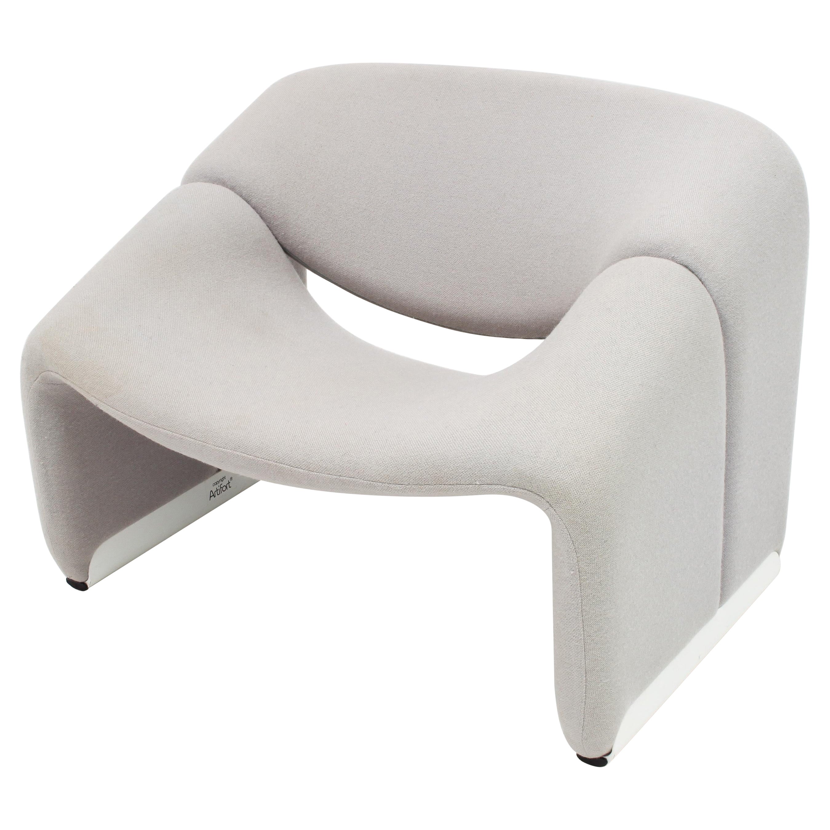 Pierre Paulin Model F598 Groovy Lounge Chair, Artifort, 1970s, Customizable