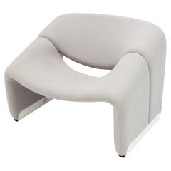 Pierre Paulin Model F598 Groovy Lounge Chair, Artifort, 1970s, Customizable