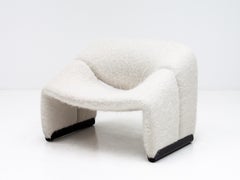 Pierre Paulin Model F598 Groovy Lounge Chair Glide Customization