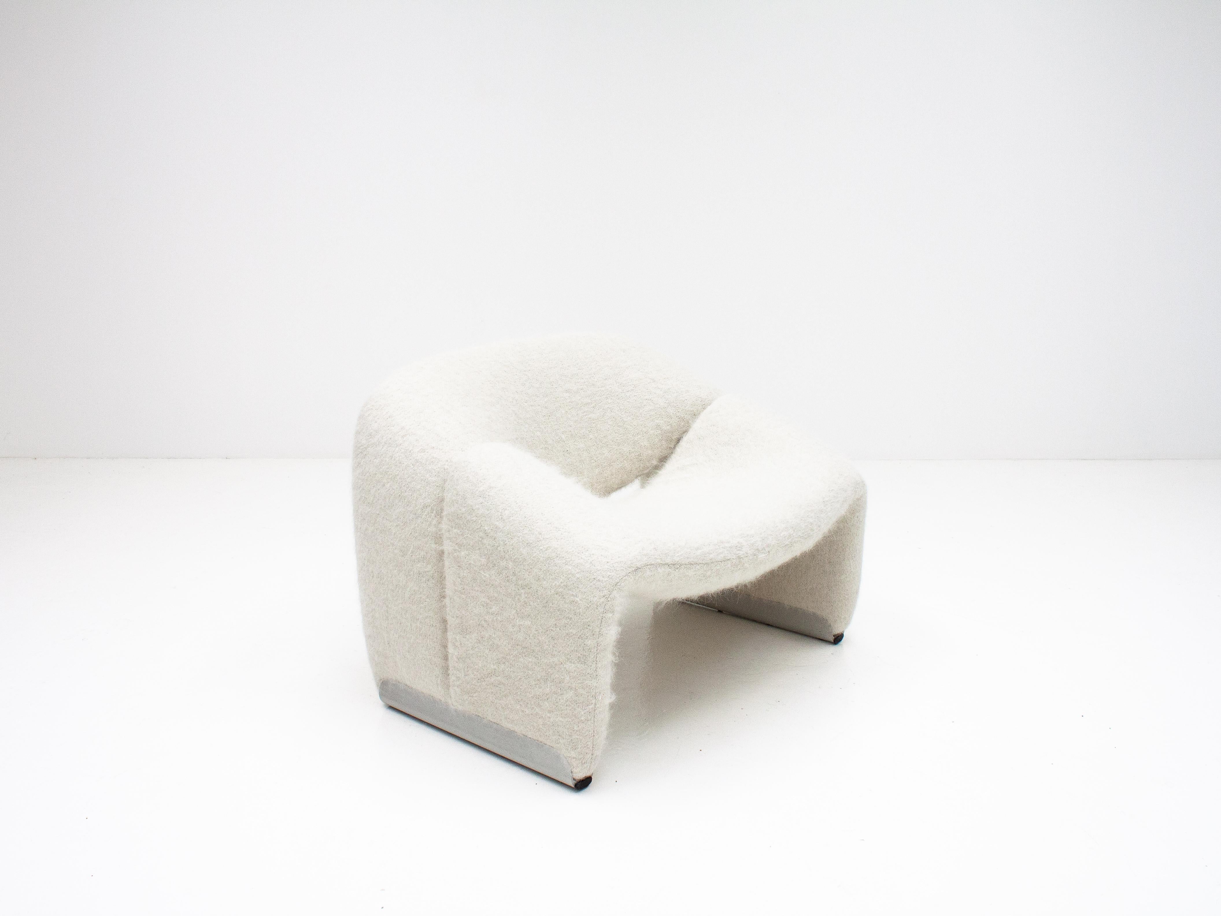 20th Century Pierre Paulin Model F598 Groovy Lounge Chair in Pierre Frey, Artifort, 1970s