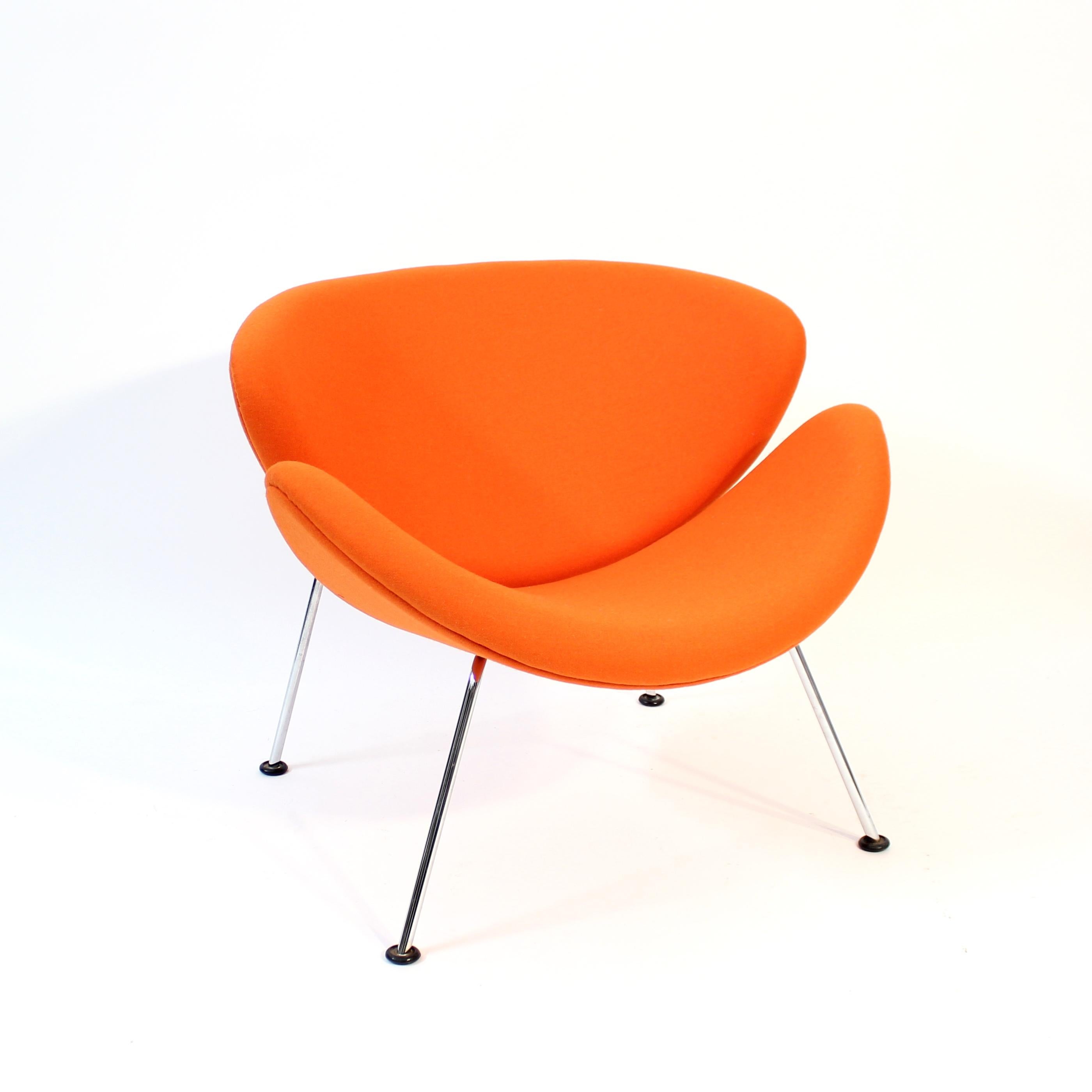 Dutch Pierre Paulin, Orange Slice chair, Artifort, 1960 For Sale