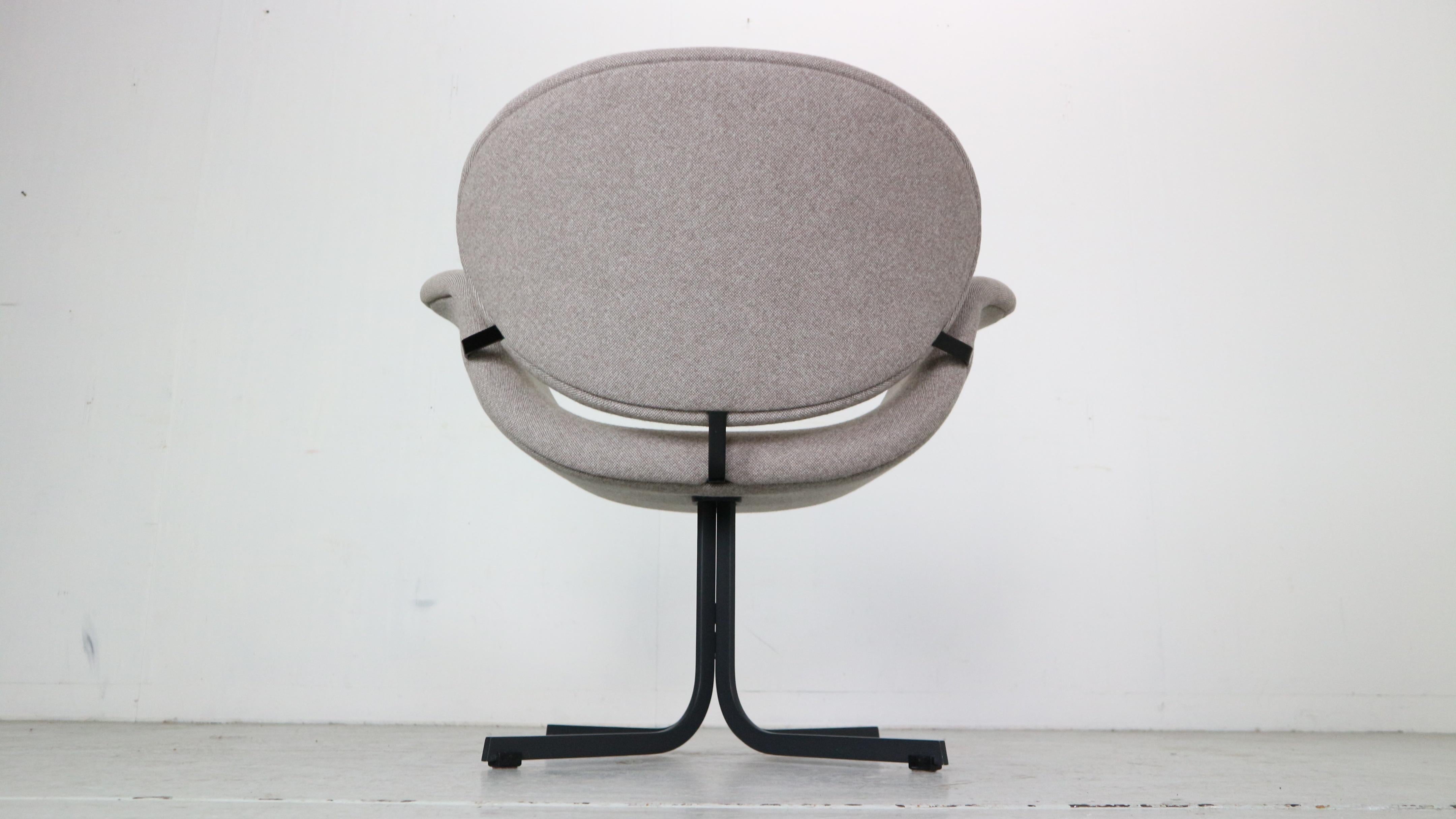 Original Midi-Tulpen-Sessel von Pierre Paulin für Artifort, 1960 (Metall) im Angebot