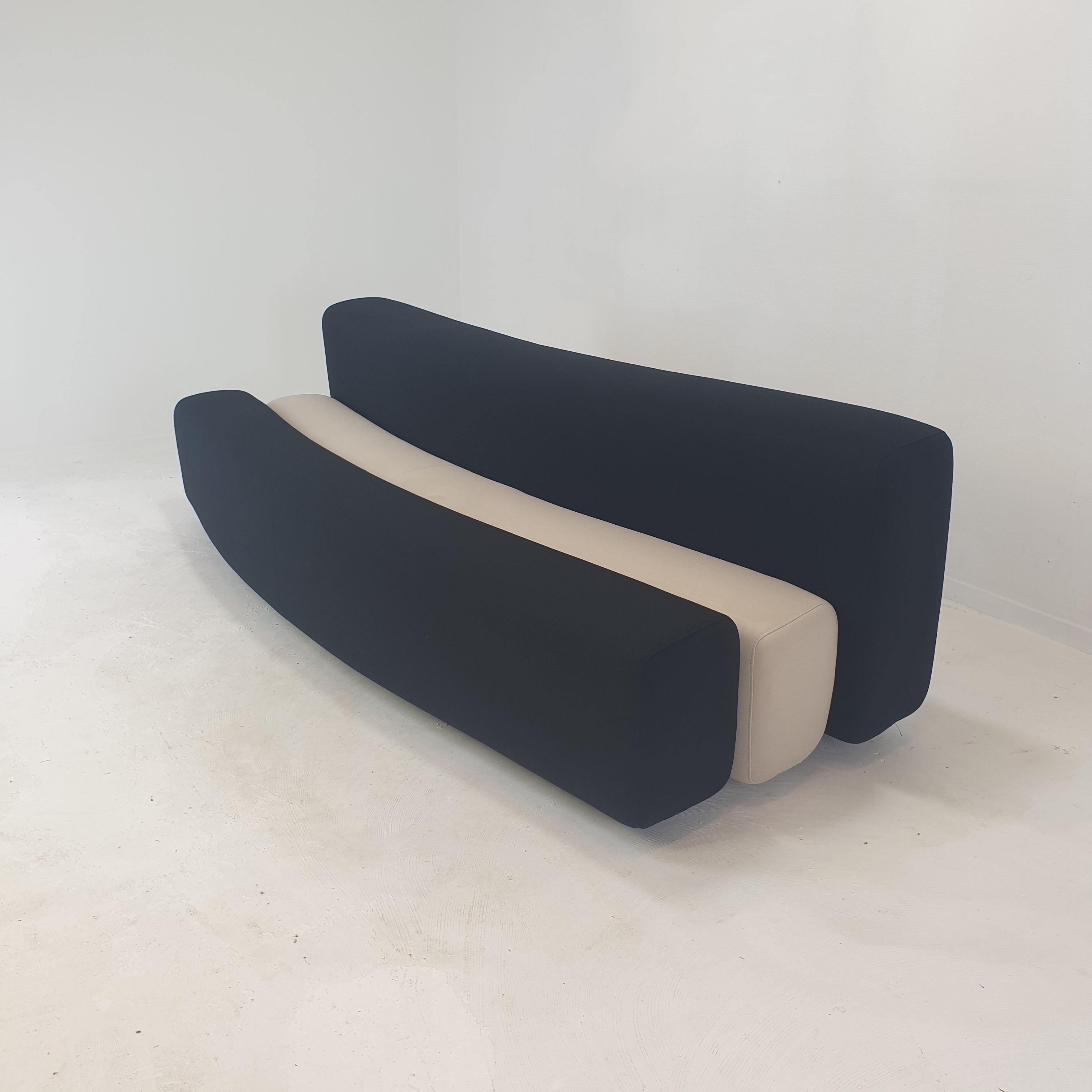 Pierre Paulin „Osaka“ Sofa für La Cividina, Italien 90er Jahre (Moderne der Mitte des Jahrhunderts) im Angebot