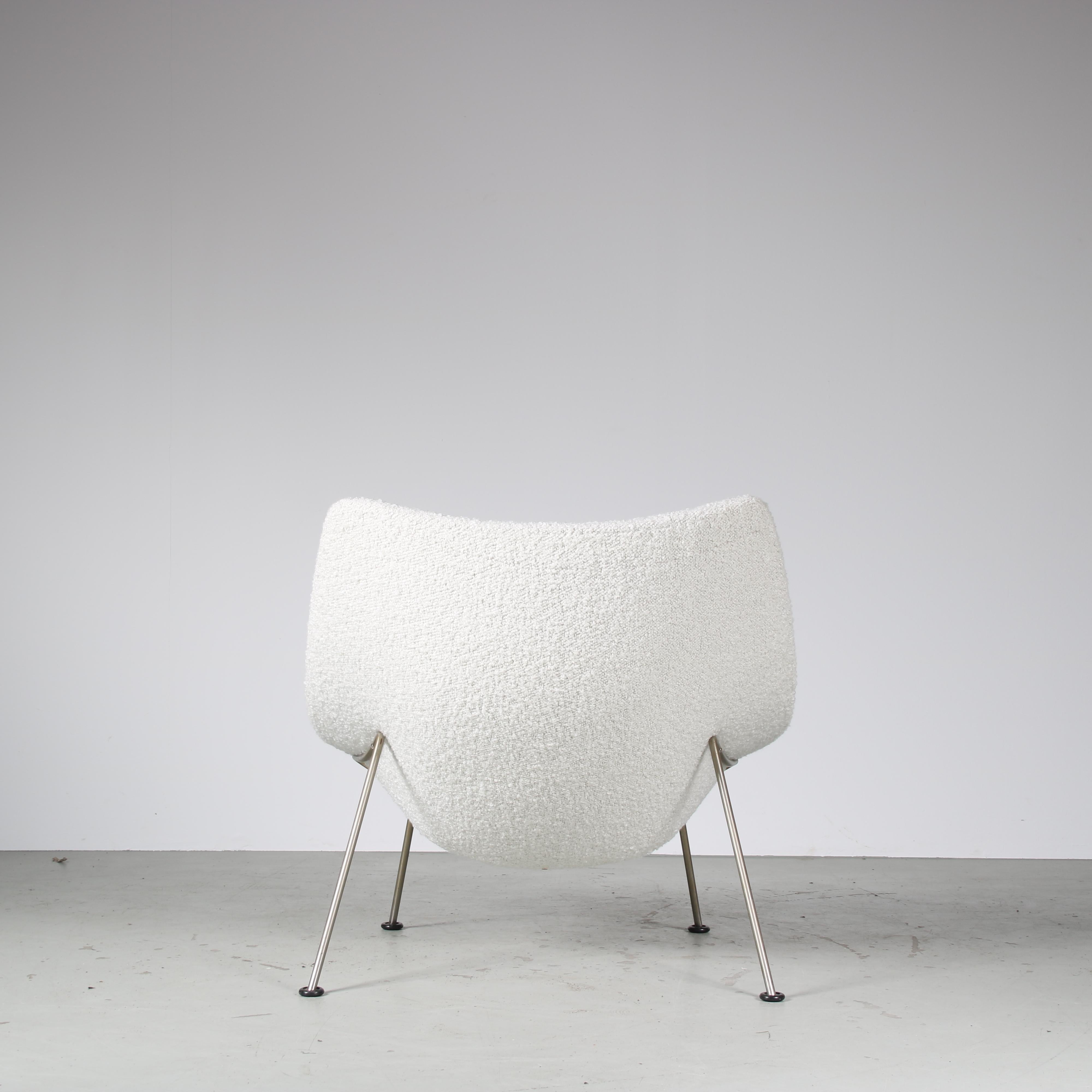 Metal Pierre Paulin “Oyster” Chair for Artifort, Netherlands 1960