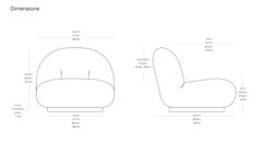 Pierre Paulin 'Pacha' Lounge Chair with Returning Swivel for GUBI