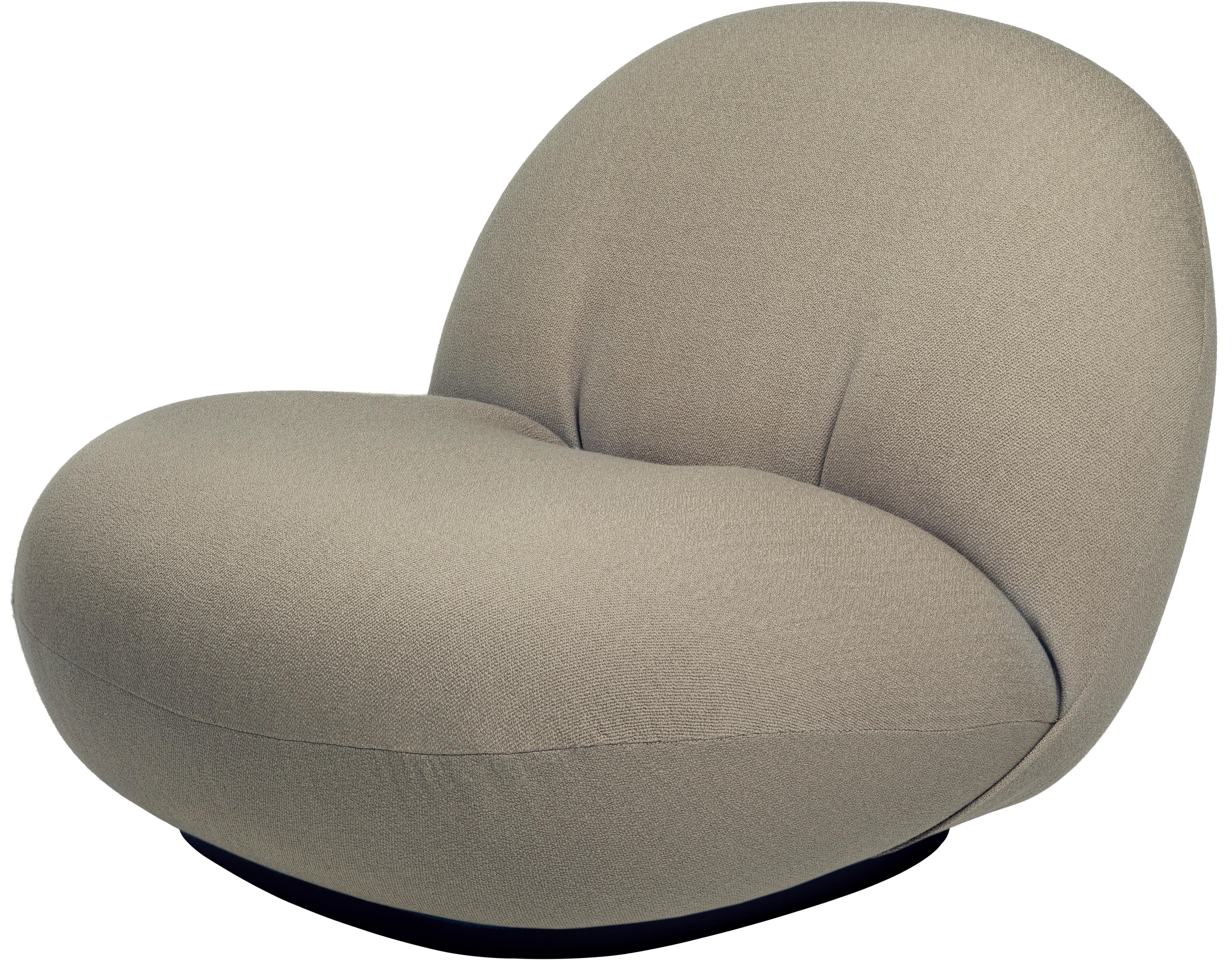 Mid-Century Modern Pierre Paulin Pacha Lounge Chair with Returning Swivel for GUBI For Sale