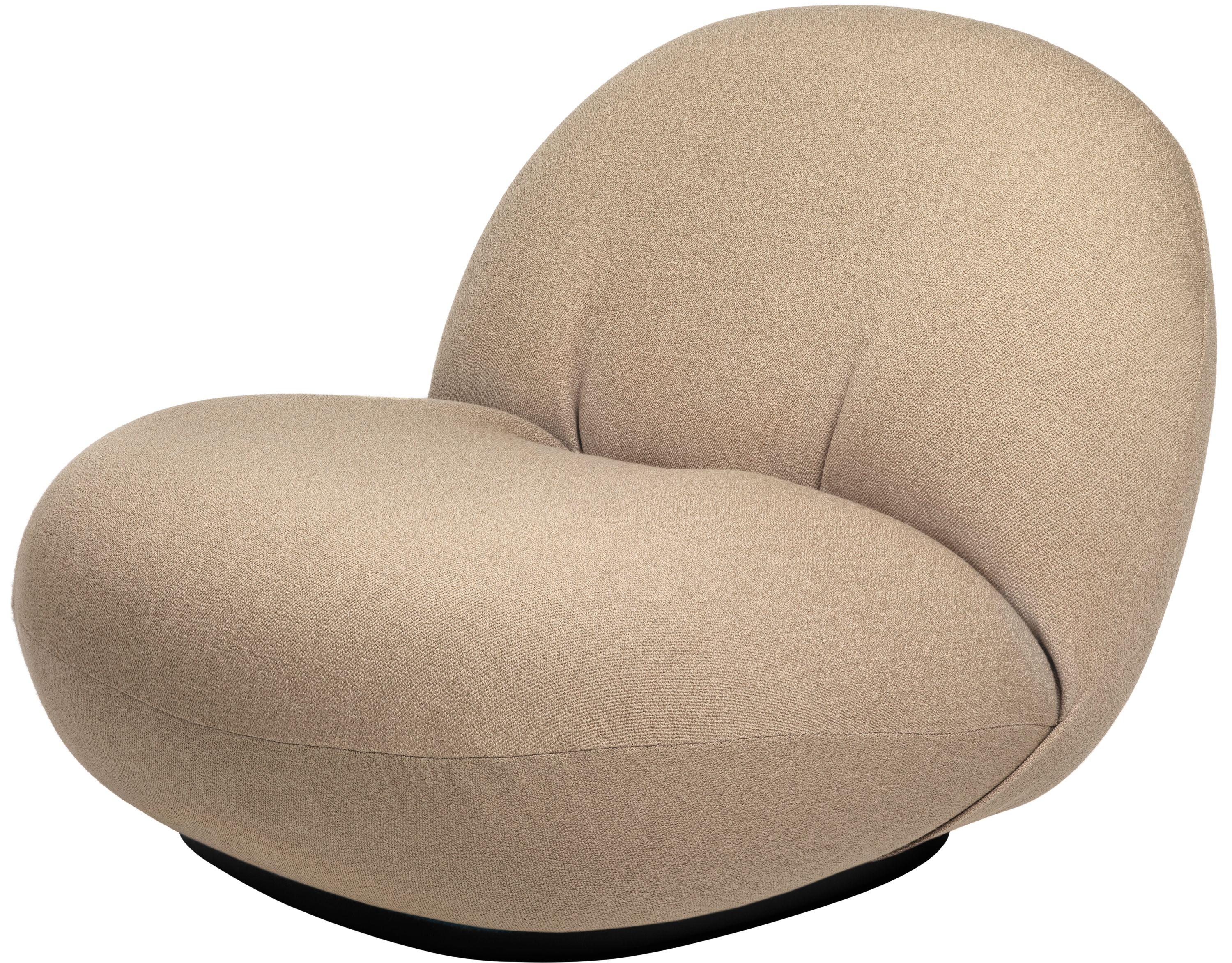 Pierre Paulin Pacha Lounge Chair Upholstered in Vidar Kvadrat Boucle '0222' For Sale 6