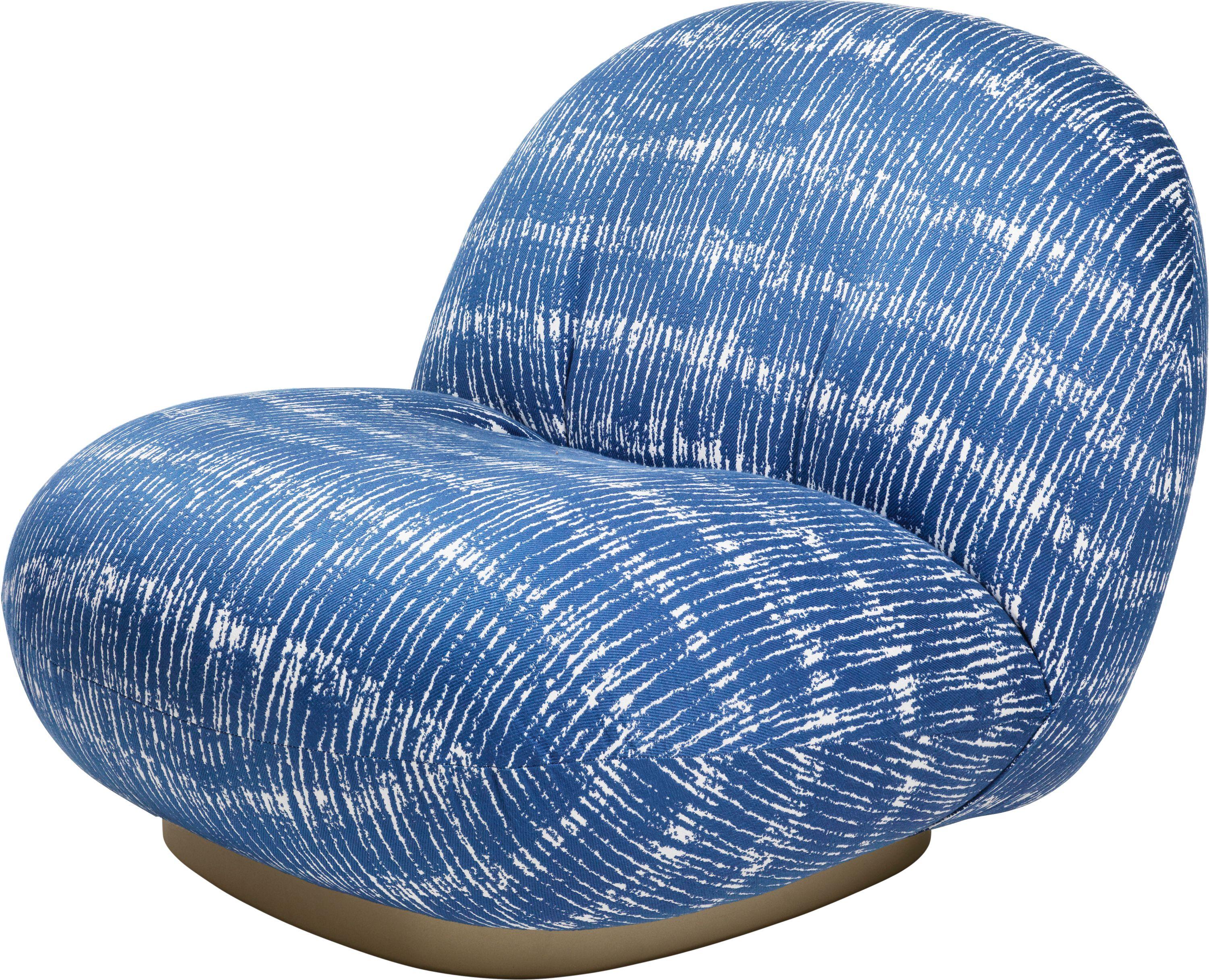 Pierre Paulin Pacha Lounge Chair Upholstered in Vidar Kvadrat Boucle '0222' For Sale 9