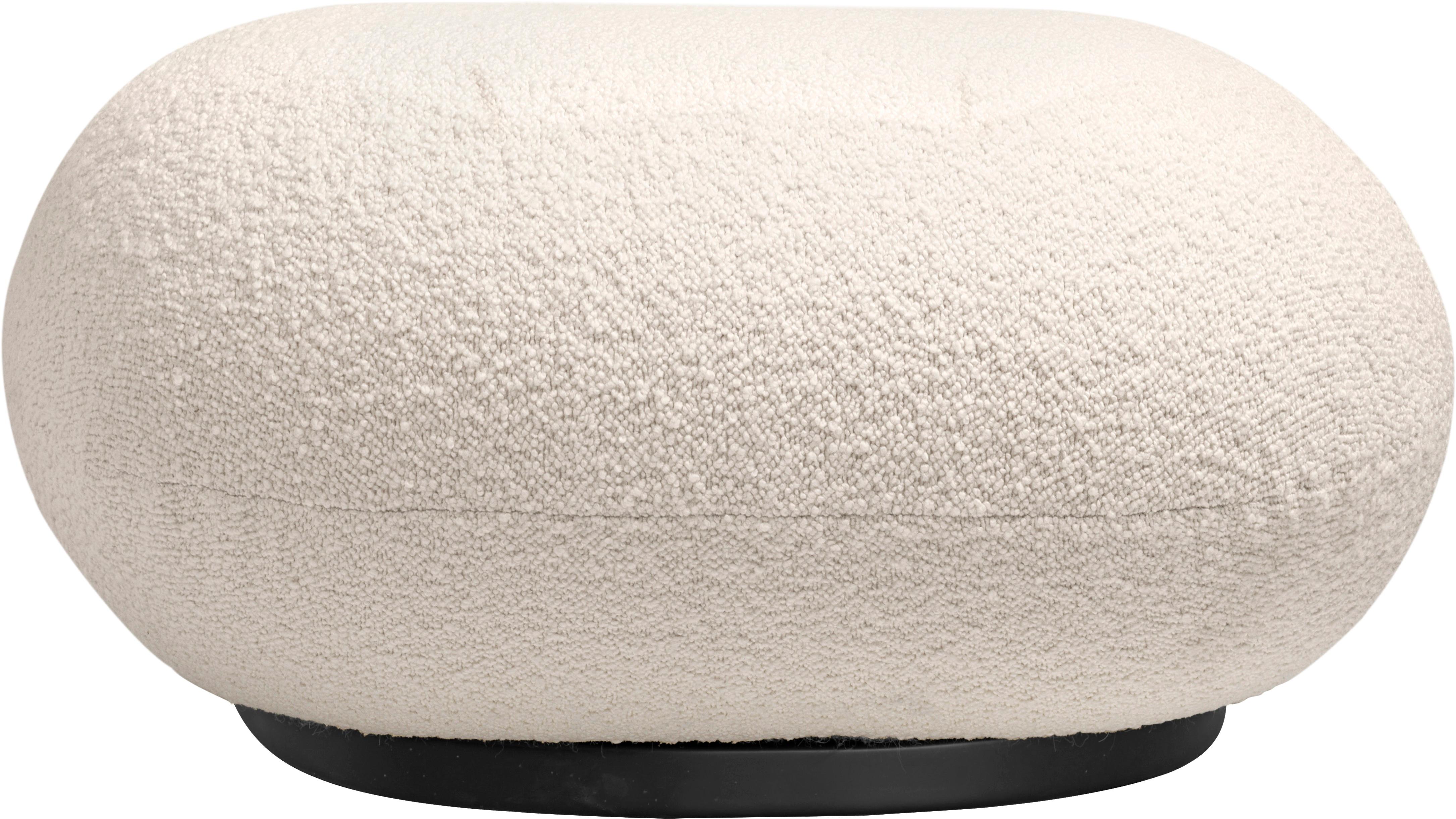 Pierre Paulin 'Pacha' Upholstered Ottoman with Pearl Base for Gubi For Sale 3