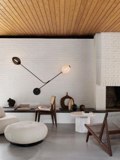 Pierre Paulin 'Pacha' Upholstered Ottoman with Pearl Base for Gubi