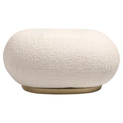 Pierre Paulin 'Pacha' Upholstered Ottoman with Pearl Base for Gubi