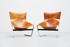 Pierre Paulin Pair of F444 Lounge Chairs Artifort, 1963