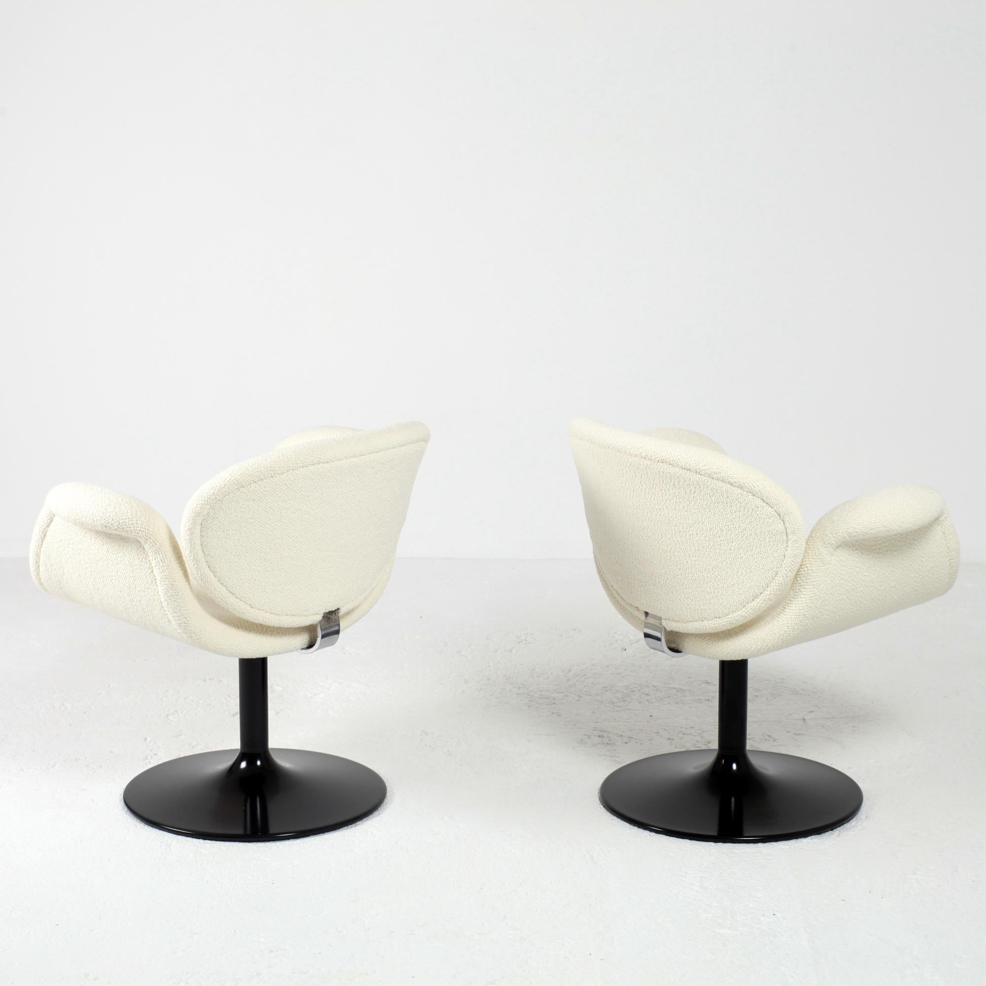 Pierre Paulin Pair of Little Tulip Swivel Chairs First Edition, 1960s In Good Condition In Saint  Ouen, FR