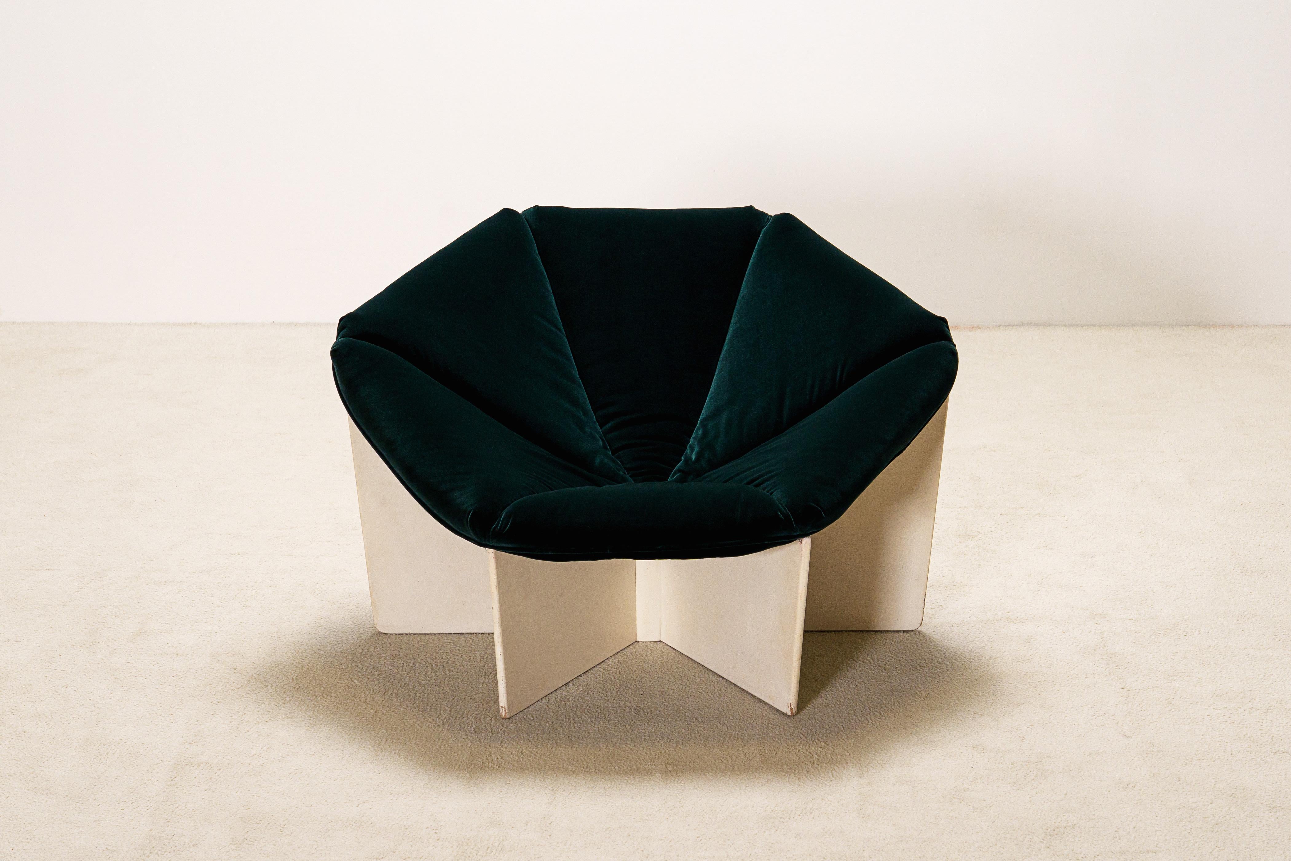 Pierre Paulin, Paar Spinnen-Loungesessel „Modell F678“ für Artifort. 1966 im Zustand „Gut“ im Angebot in Paris, FR