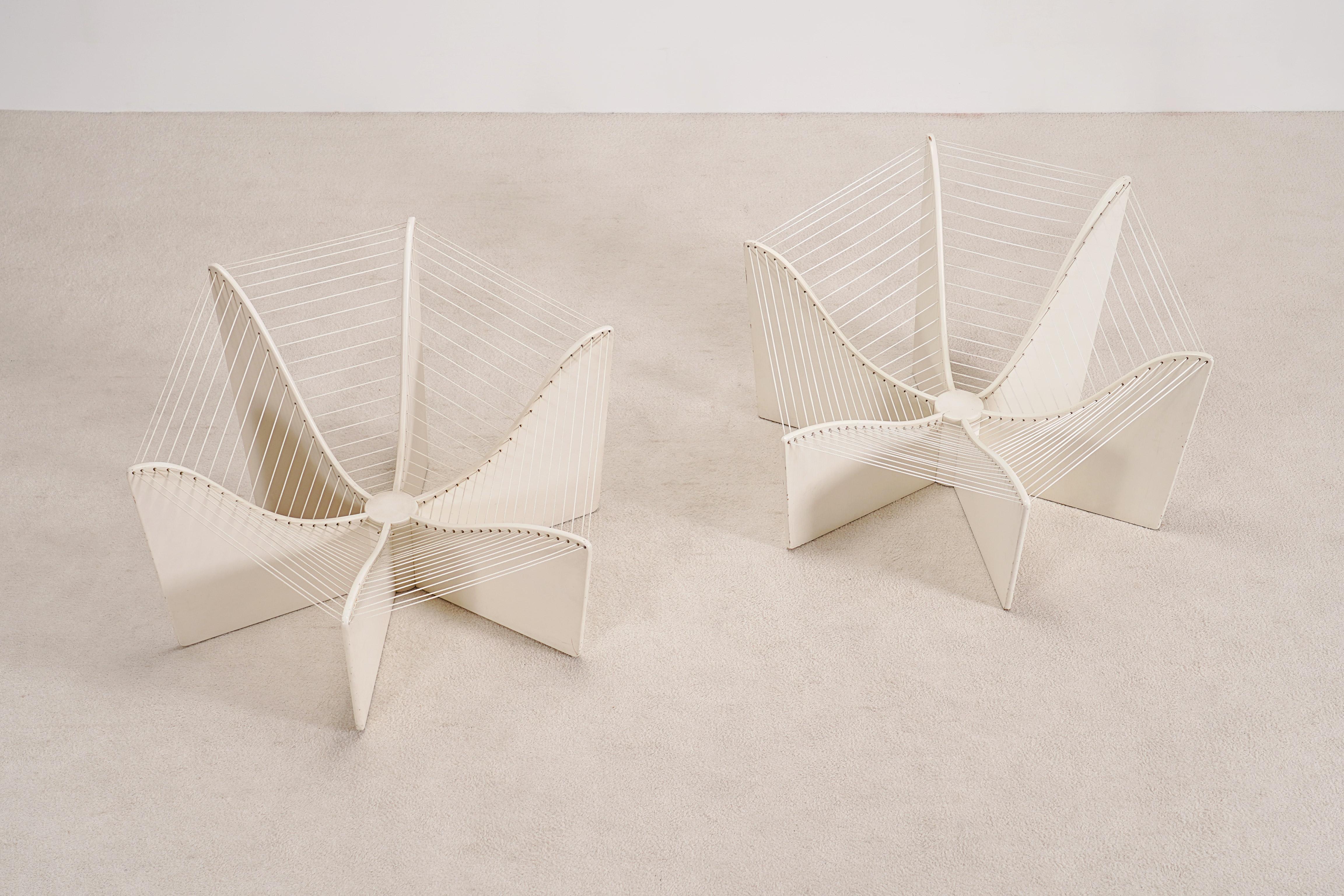 Milieu du XXe siècle Pierre Paulin, paire de chaises longues araignées « Modèle F678 » pour Artifort, 1966 en vente