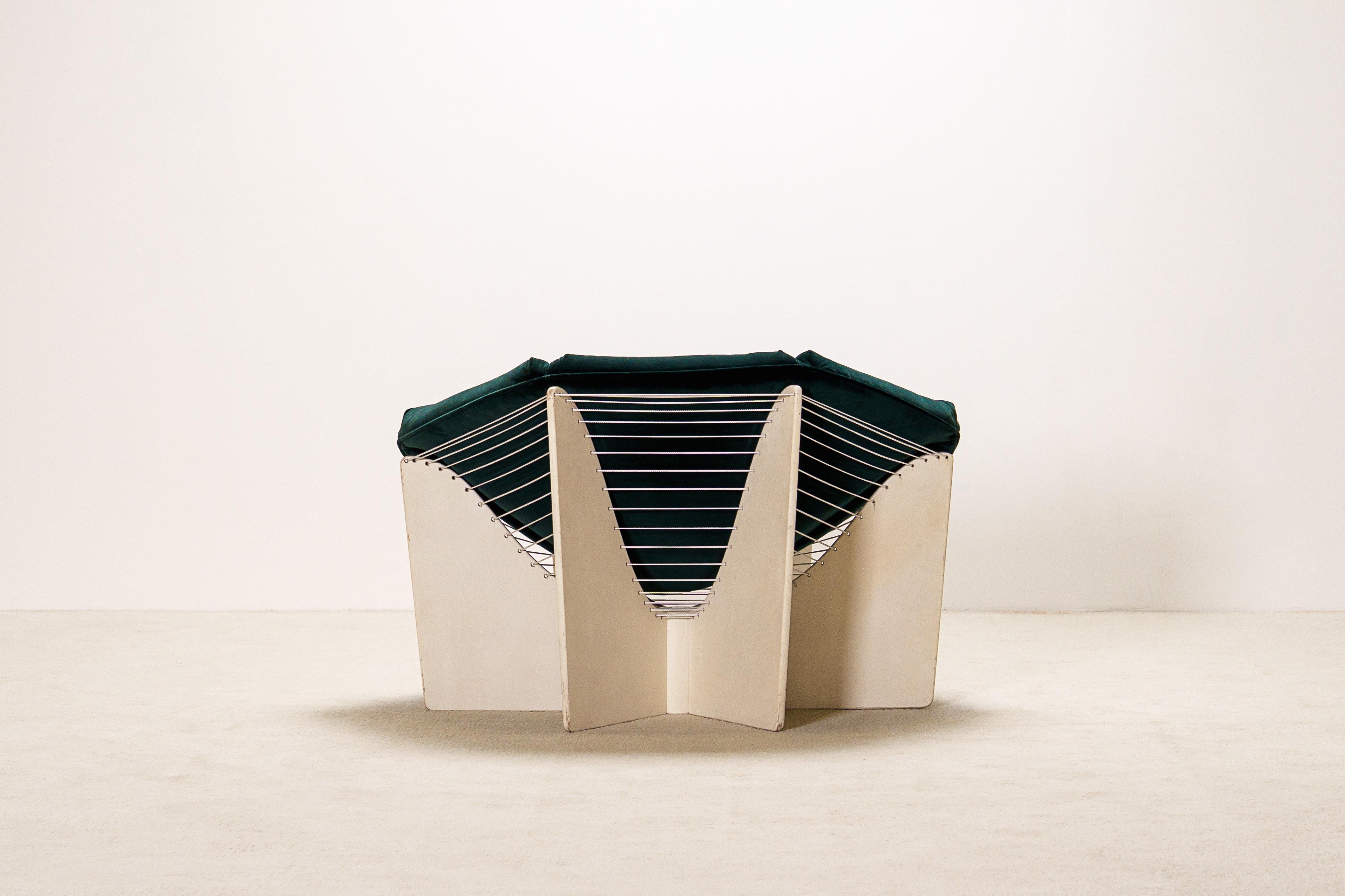 Pierre Paulin, Paar Spinnen-Loungesessel „Modell F678“ für Artifort. 1966 (Mitte des 20. Jahrhunderts) im Angebot