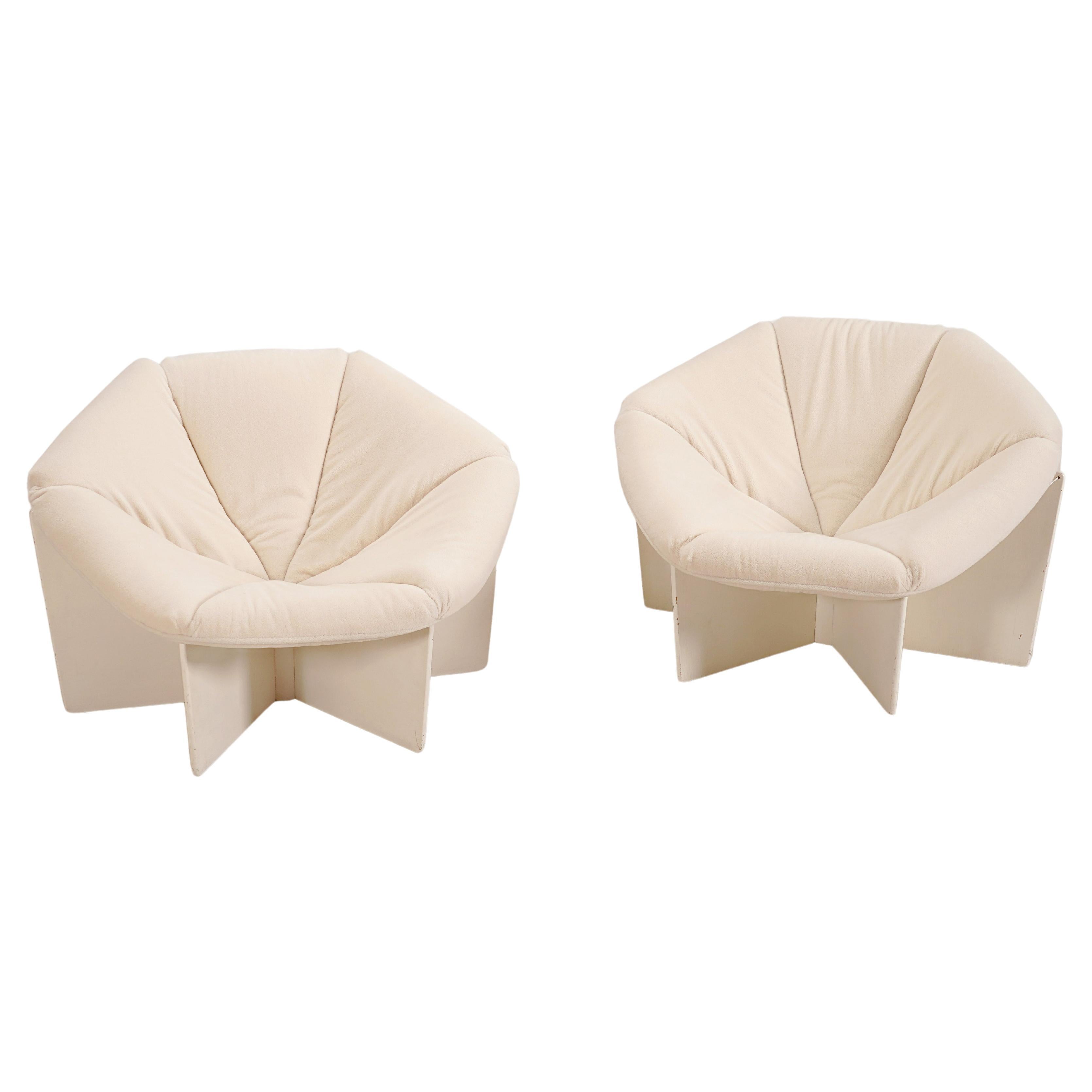 Pierre Paulin, Pair of Spider Lounge Chairs "Model F678" for Artifort. 1966 For Sale