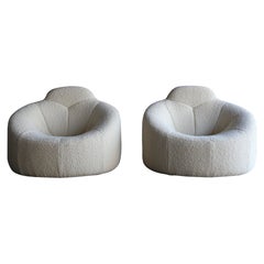 Pierre Paulin "Pumpkin" Lounge Chairs for Ligne Roset, circa 2008