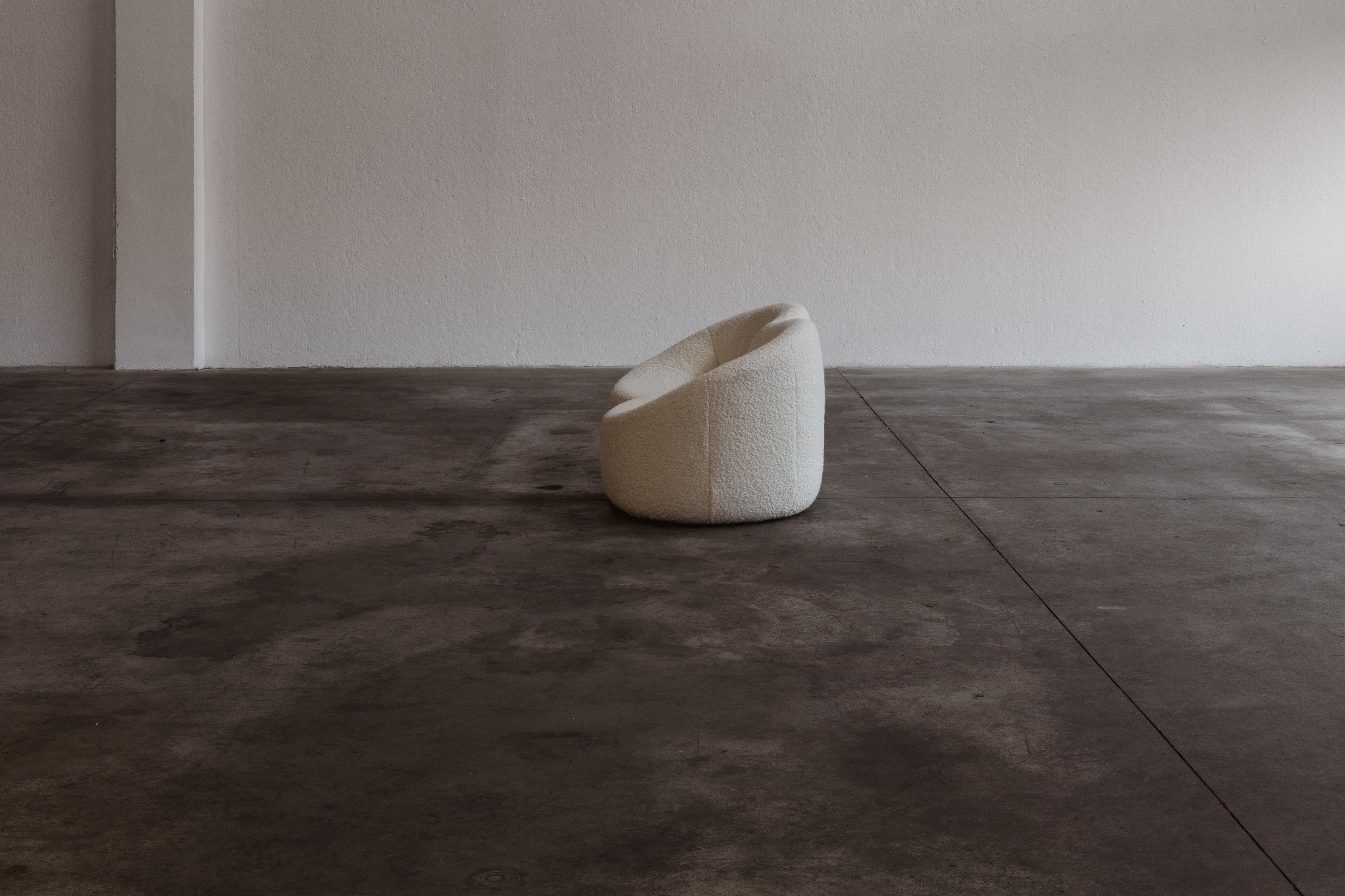 Bouclé Canapé Pumpkin de Pierre Paulin pour Ligne Roset, 1971