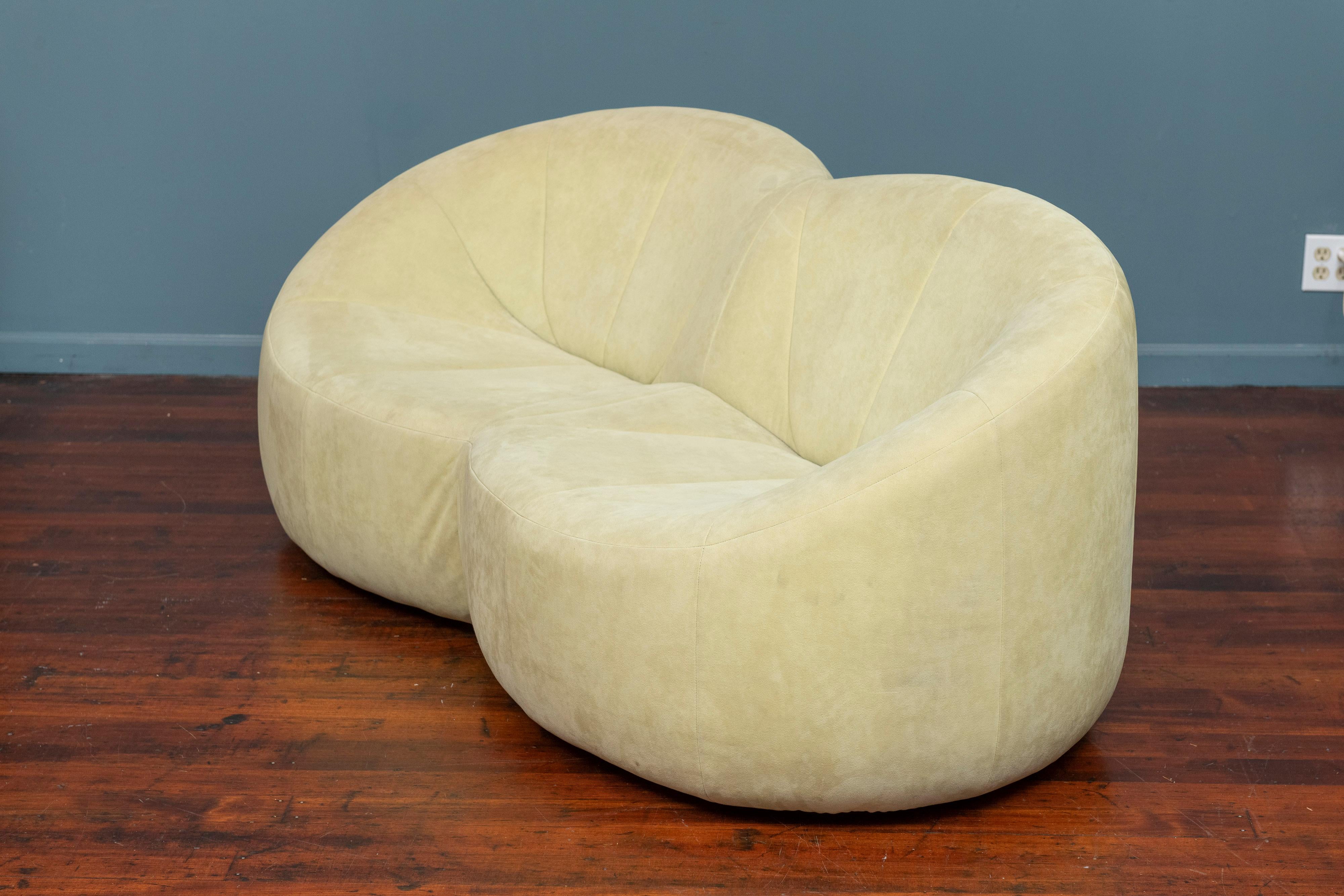 Mid-Century Modern Pierre Paulin Pumpkin Sofa for Ligne Roset For Sale
