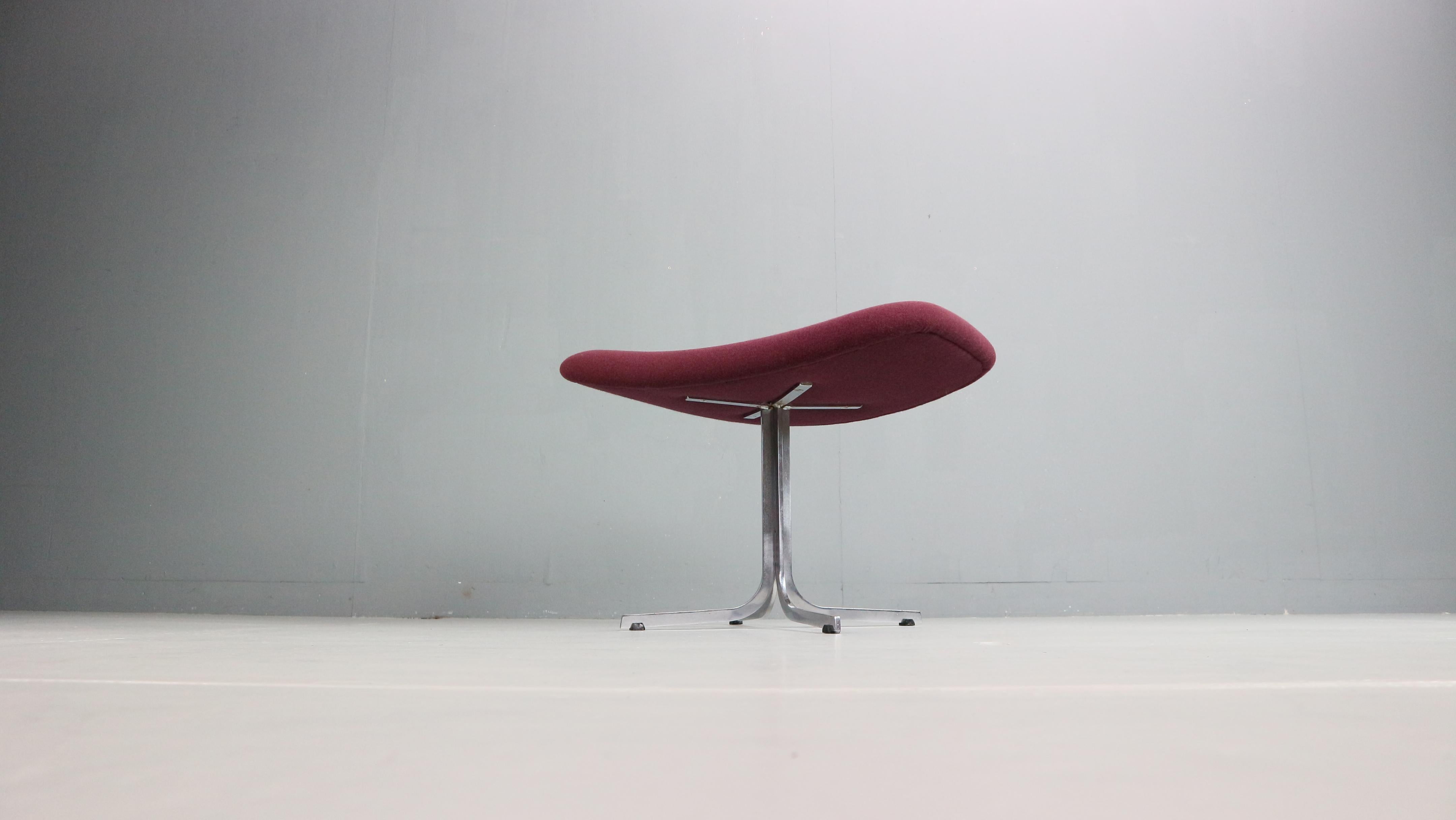 Pierre Paulin Purple Lounge Chair 