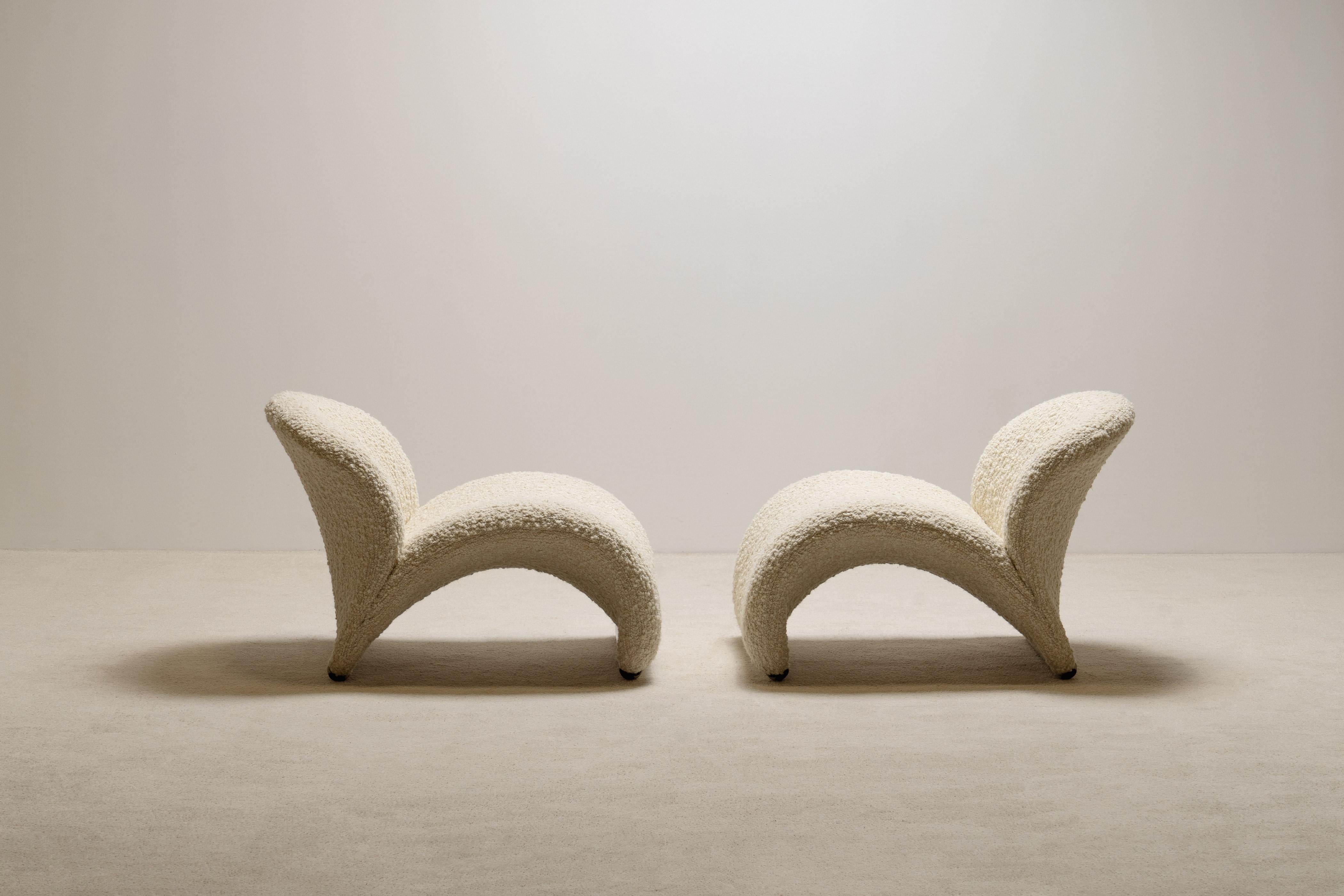 Mid-20th Century Pierre Paulin, Rare Pair of 