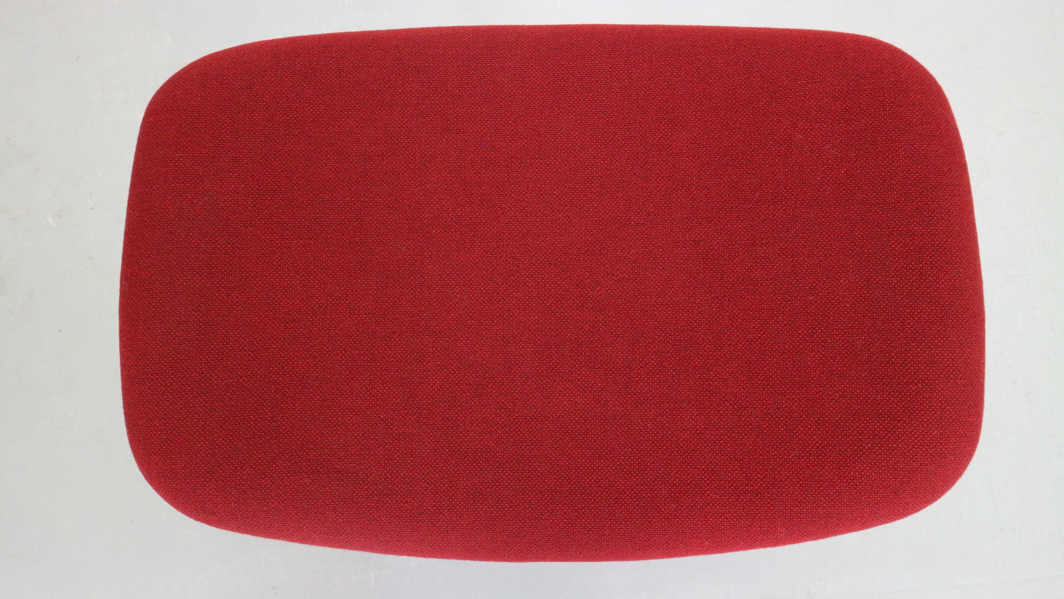 Pierre Paulin Red Lounge Chair 