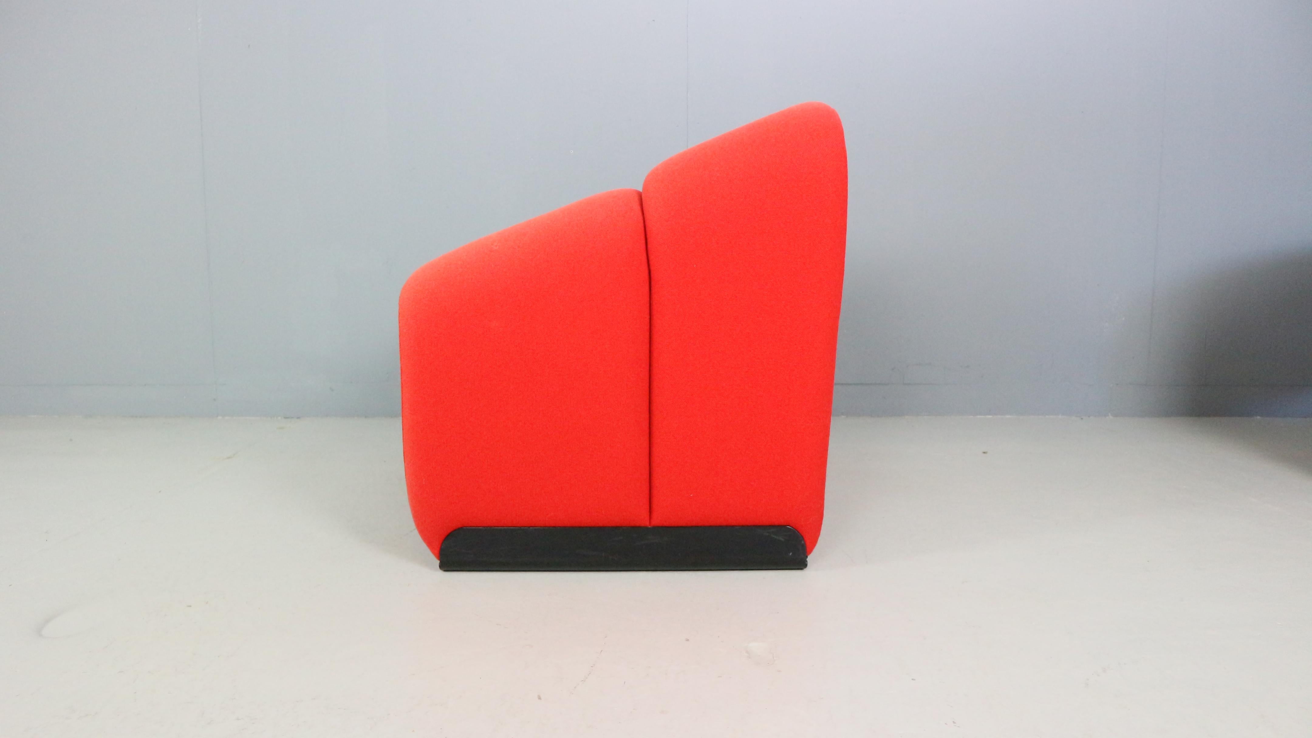 Pierre Paulin Set di 2 poltrone F598 Groovy per Artifort, 1972 in vendita 4