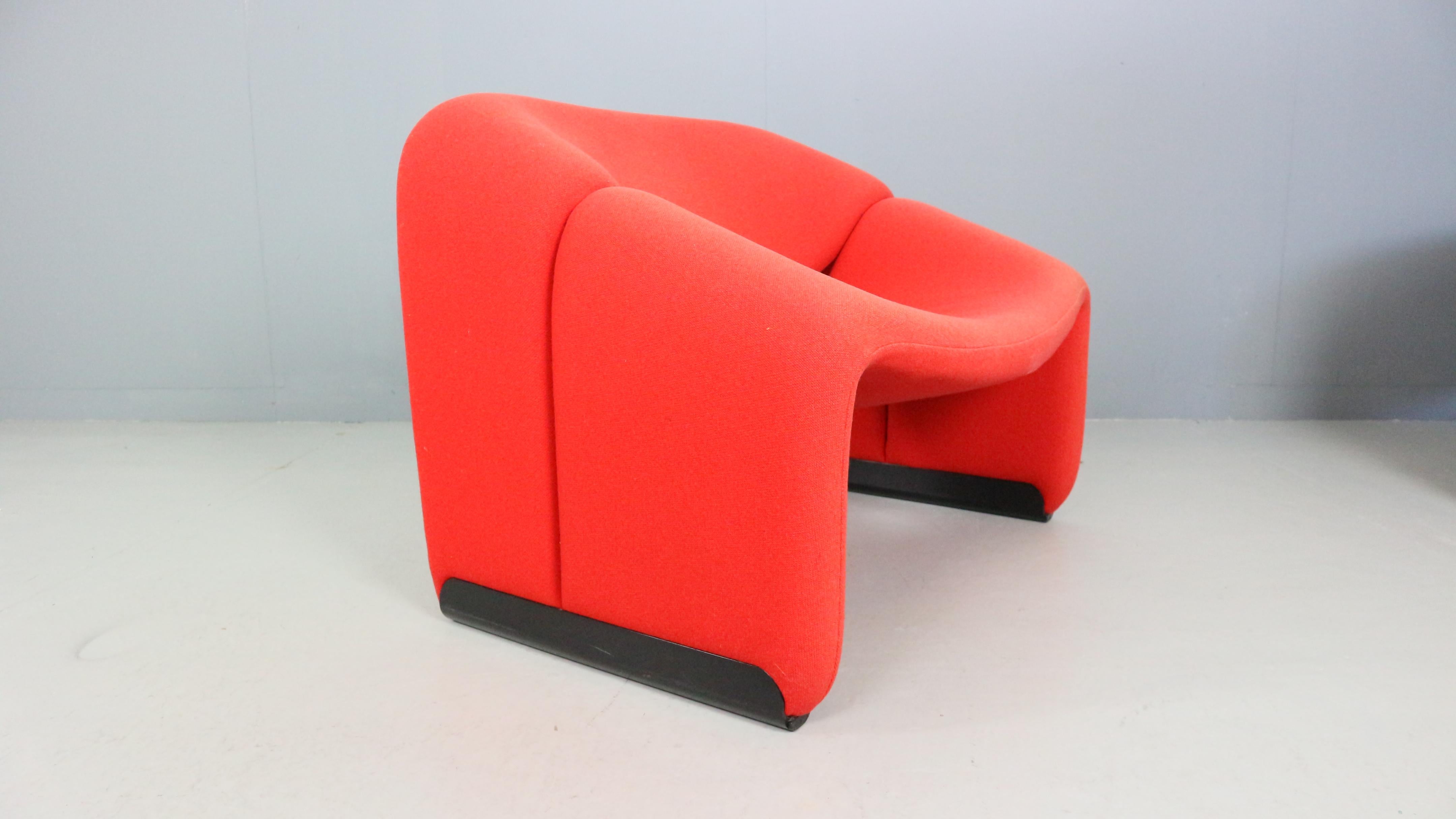 Pierre Paulin Set di 2 poltrone F598 Groovy per Artifort, 1972 in vendita 10