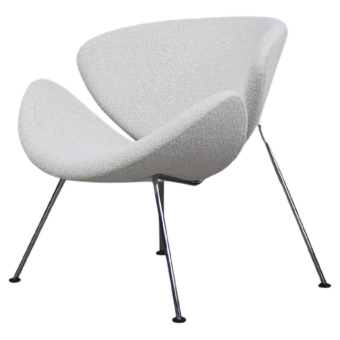 Pierre Paulin "Slice" Lounge Bouclé Chair per Artifort, anni '70, Paesi Bassi in vendita