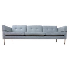 Pierre Paulin Sofa No. 446 in Thick Grey Wool Upholstery for Artifort, 1962