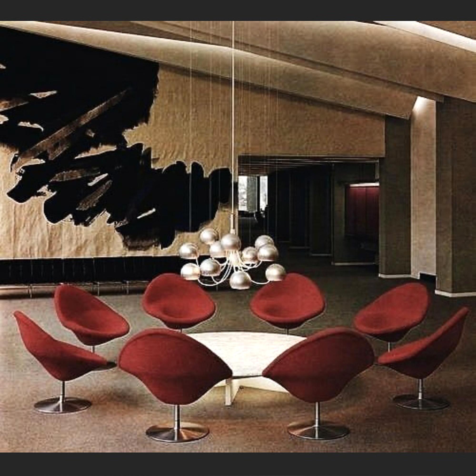 Pierre Paulin Swivel Lounge Chair Model Globe  9