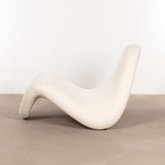 Pierre Paulin Tongue Lounge Chair in Bouclé Wool by Artifort > for Brigid