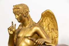 Pierre-Philippe Thomire Empire Marble Mantle Clock