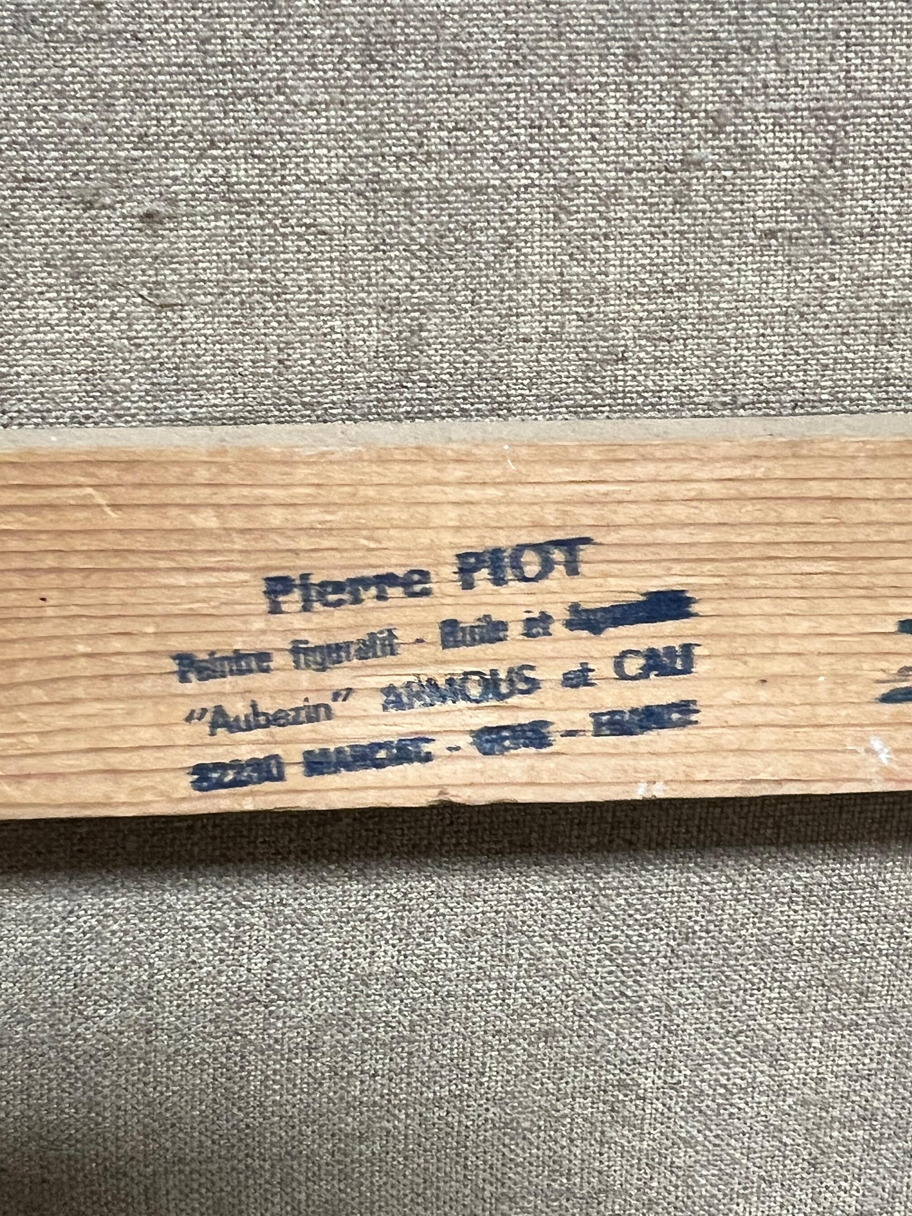 Large 20th Century French Impressionist Oil Still Life Flowers For Sale 6