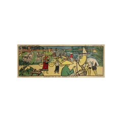 1930 France d’Outre-Mer L’Indochine Original Educational Poster by Portelette