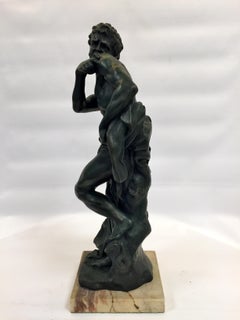 Pierre Puget 1930 France Bronze Faun Art Deco