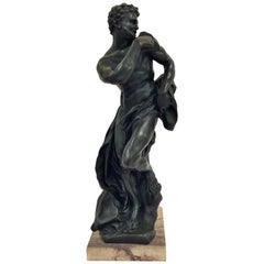 Pierre Puget 1930 France Bronze Faun Art Deco