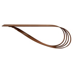 Pierre Renart American Walnut Fusion wall console