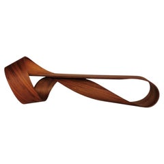 Pierre Renart Möbius bench teak wood
