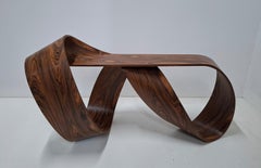 Pierre Renart Möbius console Rosewood