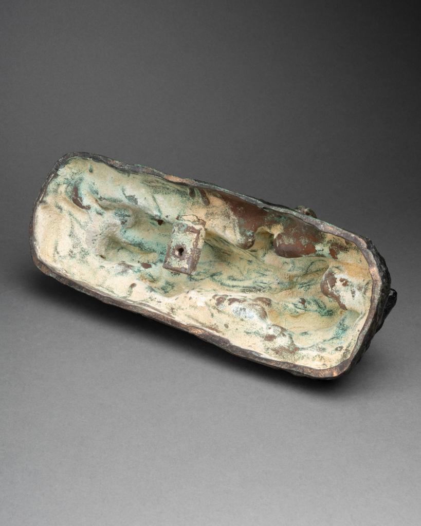 Pierre Robert Christophe (1880-1971) 'Famiglia di conigli' Bronzo Art Déco in vendita 2