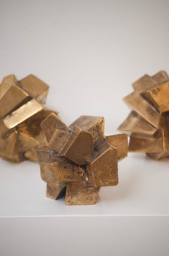 Sculpture "Charbon" de Pierre Sabatier - Édition posthume en bronze, France 1974