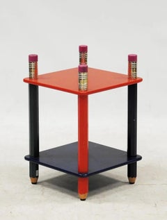 Petite table « Crayon » de style Pierre Sala