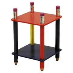 Petite table « Crayon » de style Pierre Sala