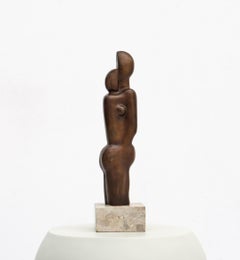 Pierre Schumann (1917 - 2011), "Romeo e Giulietta", bronzo, 1976