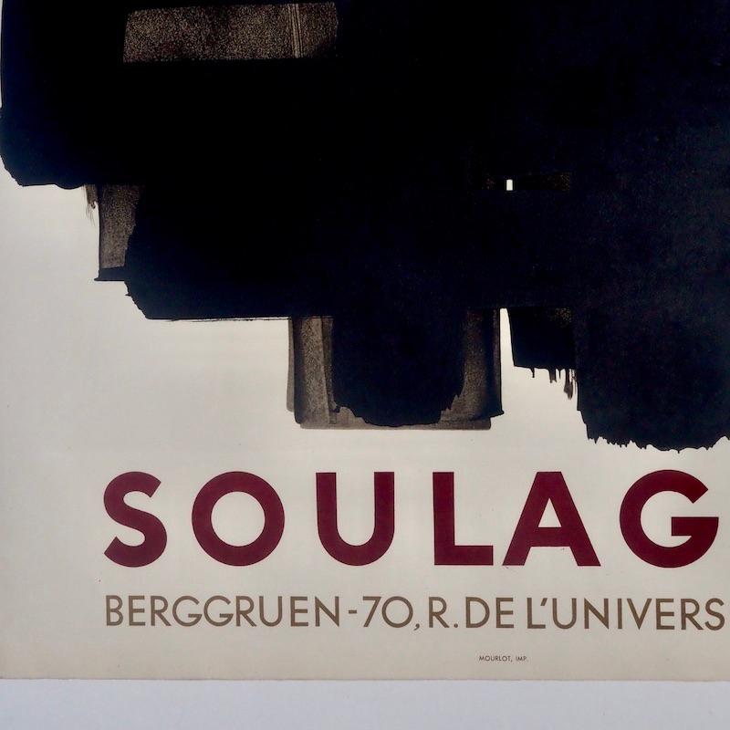 pierre soulages poster