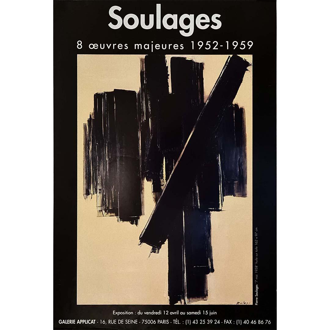 affiche soulages dakar