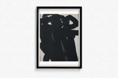 1967 litografía original de Pierre Soulages para la Revue XXe siècle