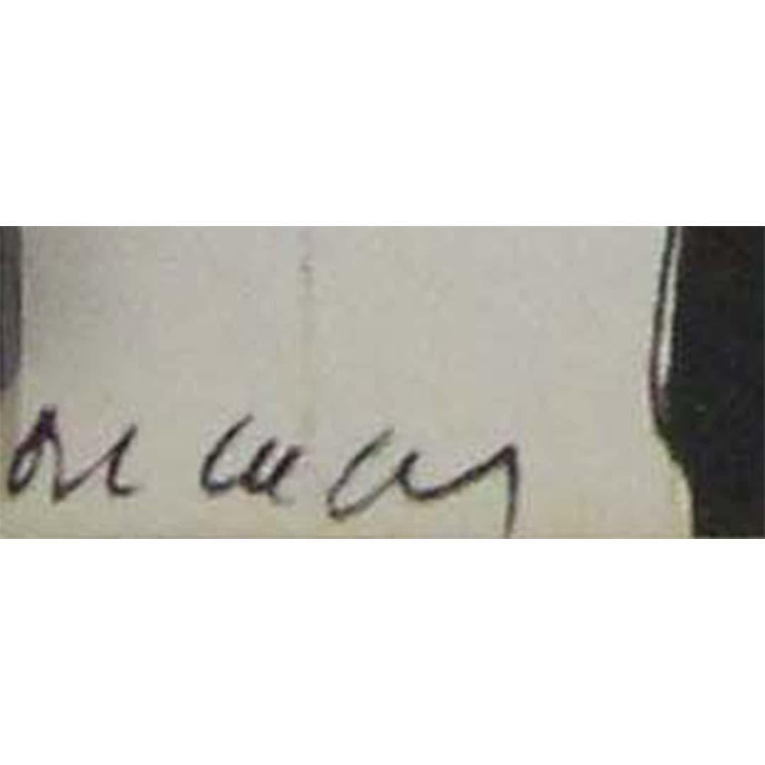 1967 litografia originale di Pierre Soulages per Revue XXe siècle in vendita 2